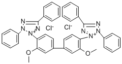 3,3'-(3,3'-Dimethoxy[1,1'-biphenyl]-4,4'-diyl)-bis(2,5-diphenyl-2H-tetrazolium) dichloride(1871-22-3)